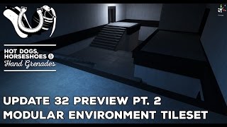 H3VR Devlog: Preview of Update 32, WIP Modular Environment Tileset