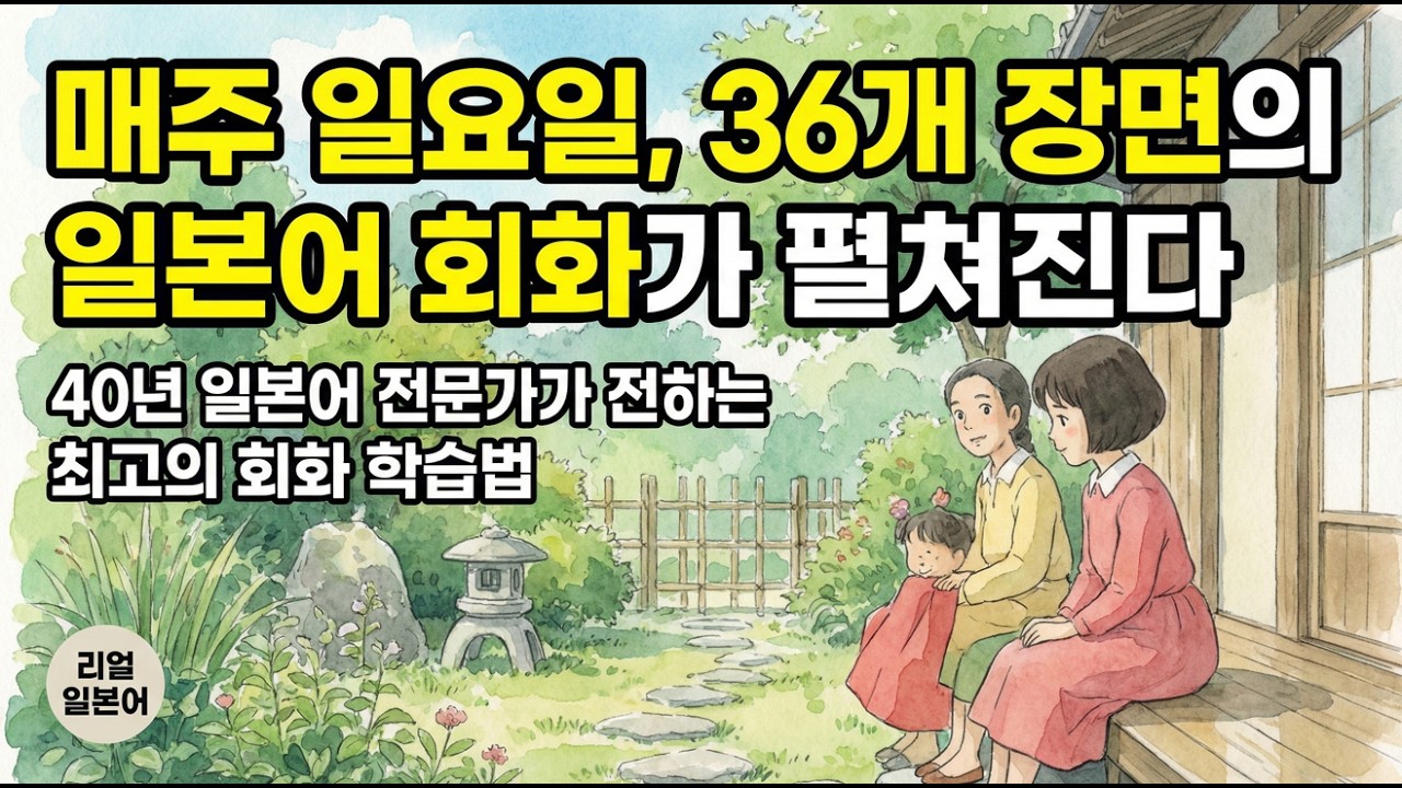 36장면 일본어 회화가 일본어 청해 연습 되다 - No.03