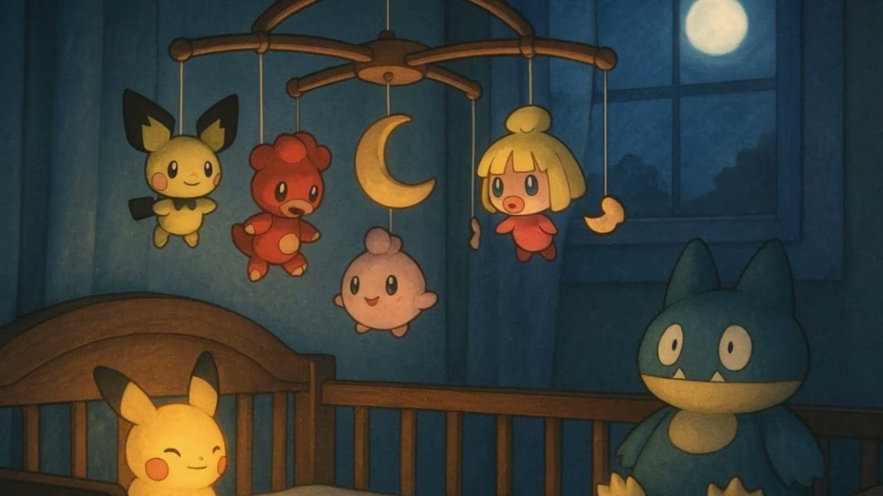 Pokémon Red & Blue Sleep Music | Relaxing Lullabies & Sleep Sounds