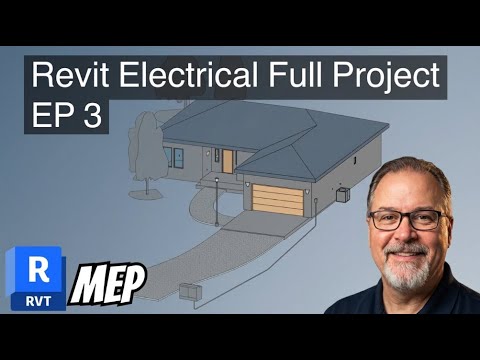 EP 3 Revit MEP Electrical Full Residential Beginner Course - CIRCUITING ...