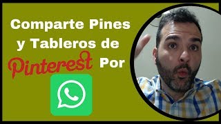 Comparte Pines y Tableros de Pinterest Por WhatsApp | TRUCOS screenshot 4