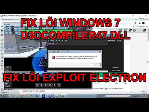 HƯỚNG DẪN FIX LỖI D3DCOMPILER47.DLL TRÊN EXPLOIT ELECTRON – HN GAMING