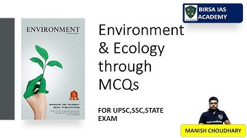 Environment & Ecology through MCQs FOR UPSC,SSC,STATE EXAM L1