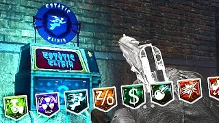 13 PERKS IN KINO DER TOTEN, MOON & FIVE! (New Perks Mod) Call of Duty Black Ops Zombies Gameplay