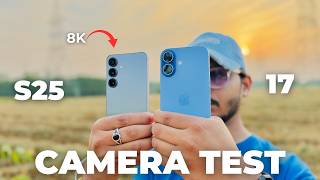 Samsung S25 vs iPhone 17 Camera Test 🔥 Which Camera Is Best in 2026