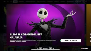 Fortnite: El rey calabaza Jack Skellington 🧡