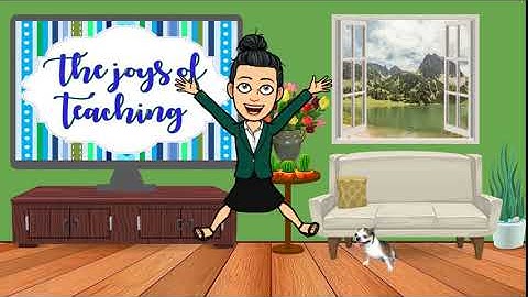 Bitmoji scene in Google Slides