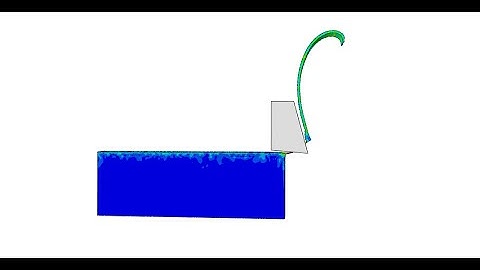 Abaqus Tutorial: Cutting metal and Chip formation  step by step in Abaqus