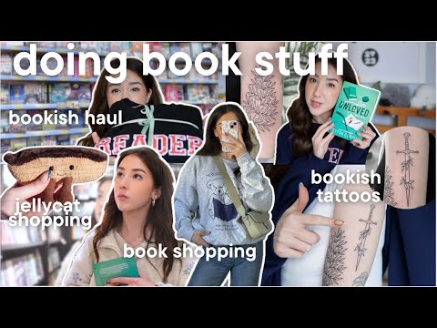 doing book stuff📖✨