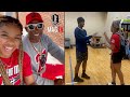 Deion Sanders &amp; Daughter Shelomi Roasts Brother Shilo During His Workout! 😂