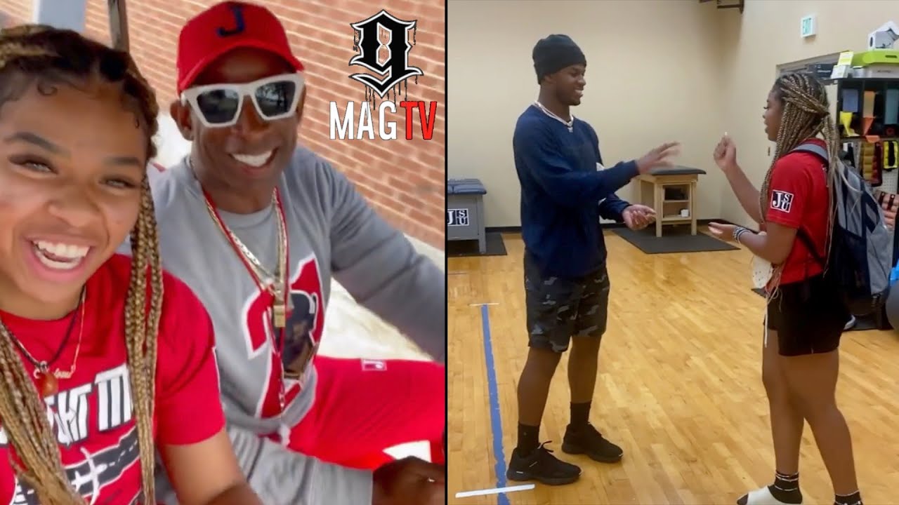 Deion Sanders Daughter Shelomi Roasts Brother Shilo During His Hot