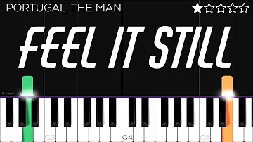 Portugal. The Man - Feel It Still | EASY Piano Tutorial