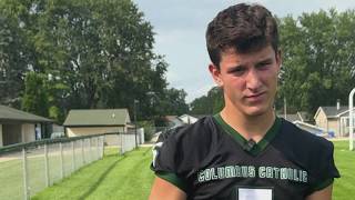 Columbus Catholic Senior WR Owen Hosch