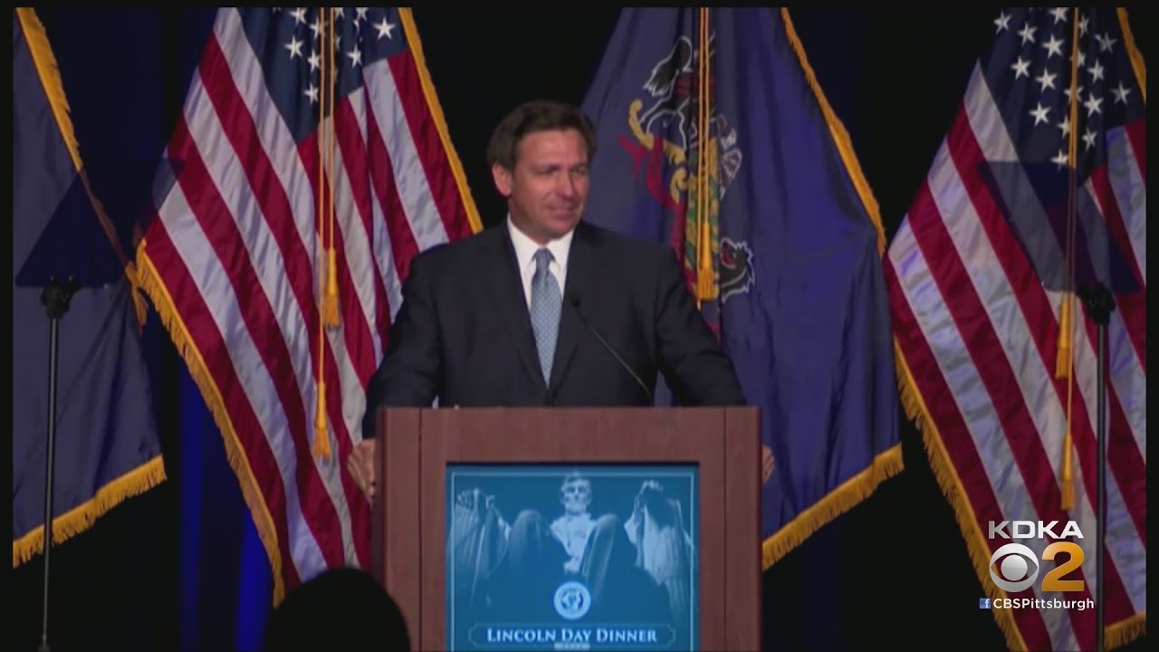 Florida Gov. Ron DeSantis Headlines Lincoln Day Dinner