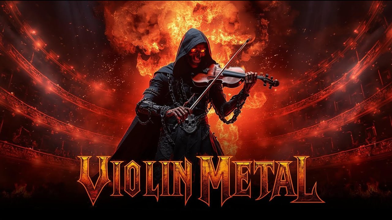 Mozart Violin Metal – Symphony of Fire and Steel 🎻🔥