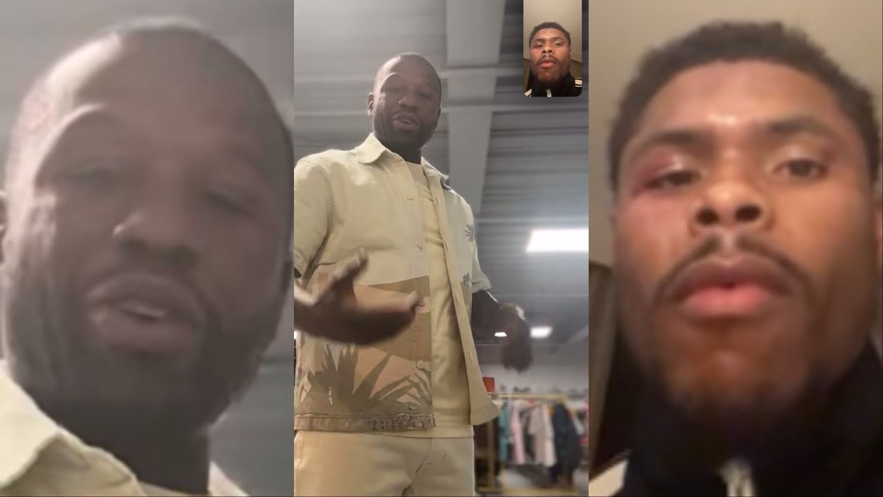 ⁣Floyd Mayweather FACETIMES Shakur Stevenson & gives "KOBE & JORDAN" Talk After BEA