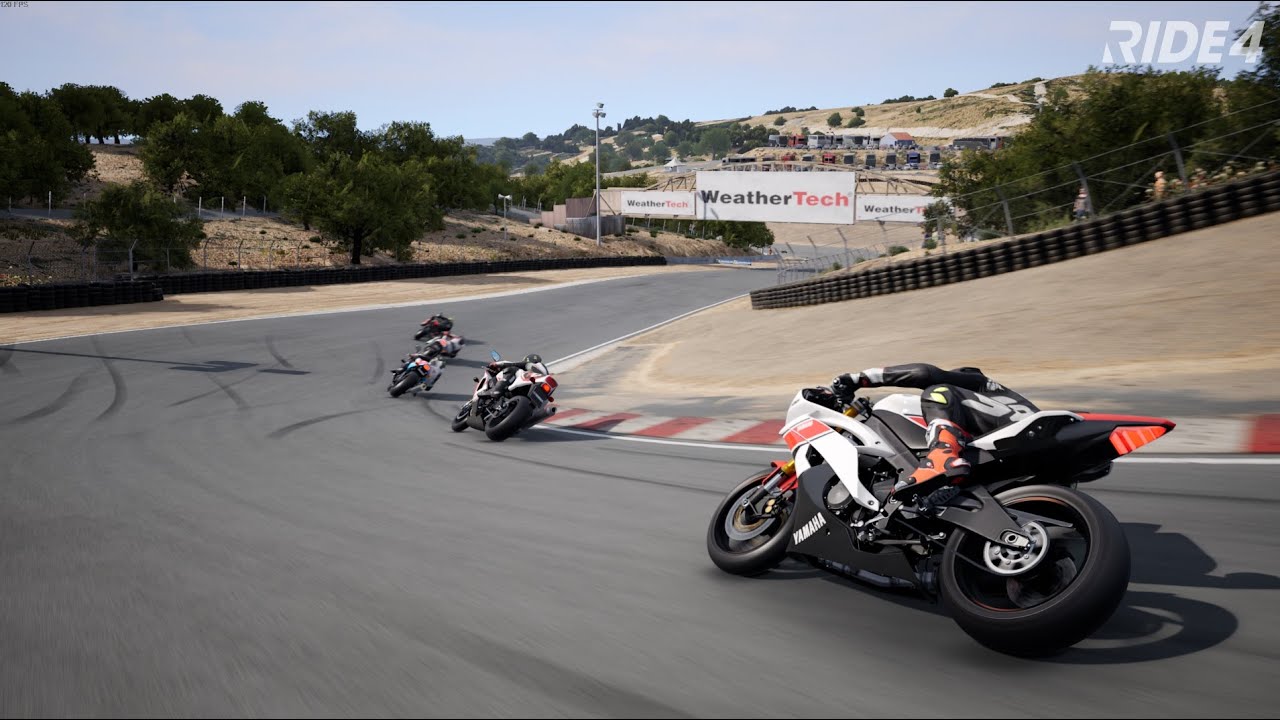 Ride 4 - 3 Lap Race / Laguna seca / Yamaha R6 - YouTube