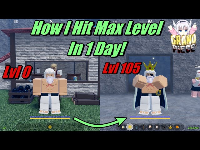 [Grand Piece Online Guide] How to reach from level 175 to MAX