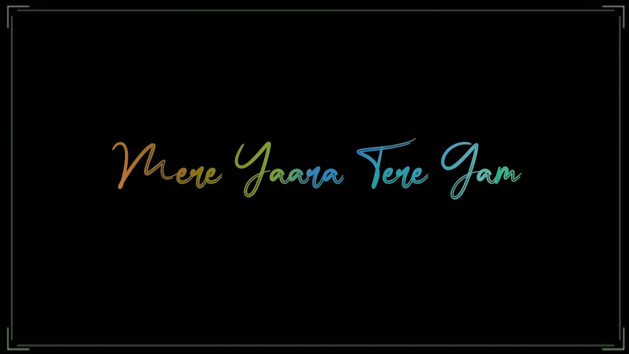 Mere Yaara Tere Gham Agar Payenge Whatsapp Status  Arijit Singh  Romantic Status  Editor Shivam