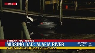Crews search for missing dad