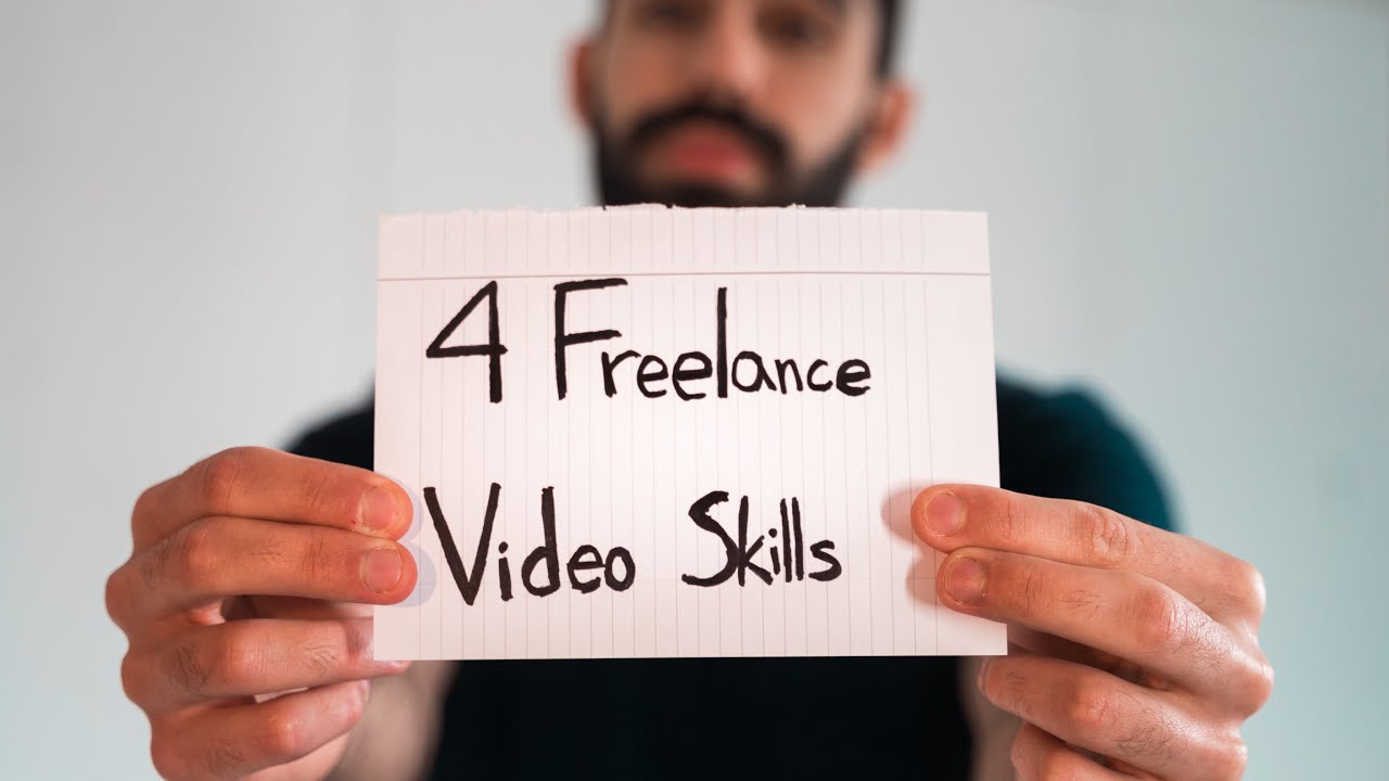 4 Skills You Need to Get Hired as a Freelance Videographer YouTube