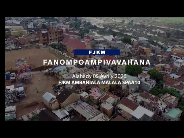 Fotoampivavahana FJKM Paska 5 Apr 2026 Ambaniala Malala Culte FJKM Official Worship Sce ©FTV-AFiFaB