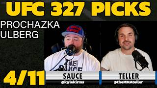 UFC 327 Picks: Prochazka vs Ulberg - Kyle Kirms joined by The MMA Fortune Teller