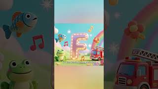 F is for Fun! Kids Alphabet Song 💛 #lettersoundssongforkids #abcsong