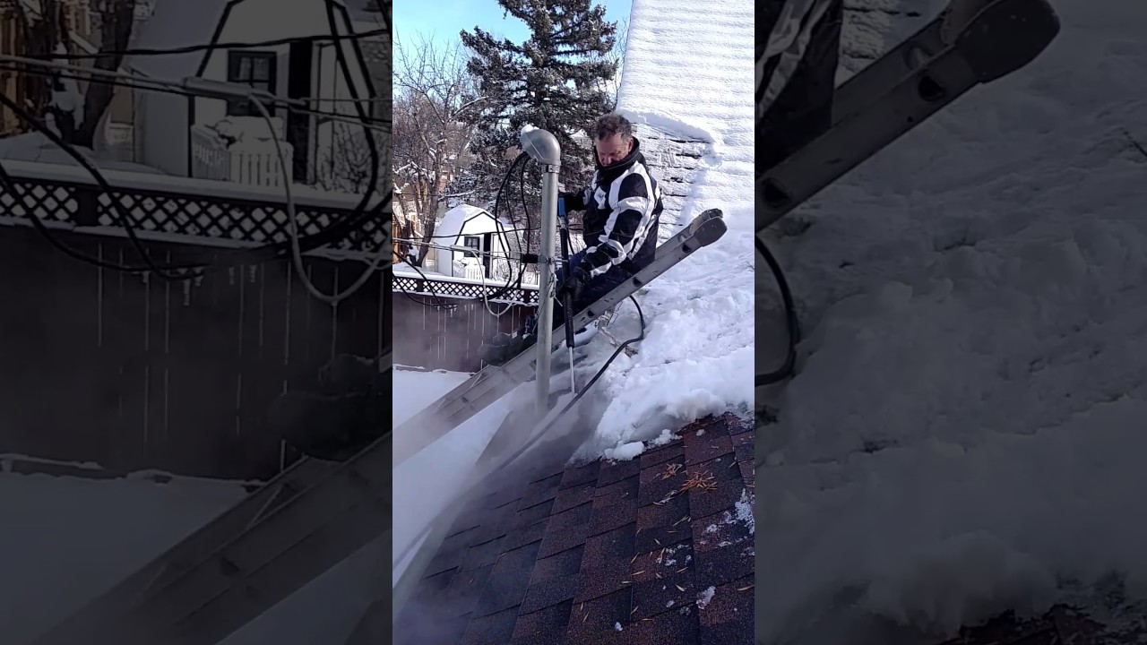 Steam Ice Dam Removal DamBreakers in Montana 844-442-3326