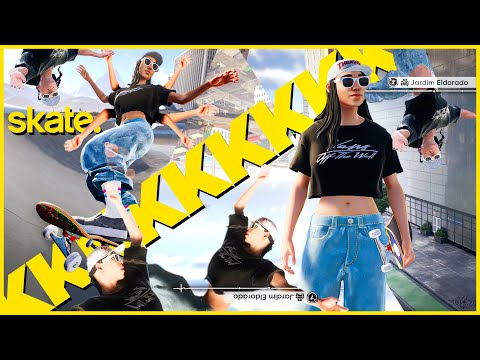 IS YOUR SKATE. BUGGED TOO? LOL Gameplay of the game skate. by EA Games