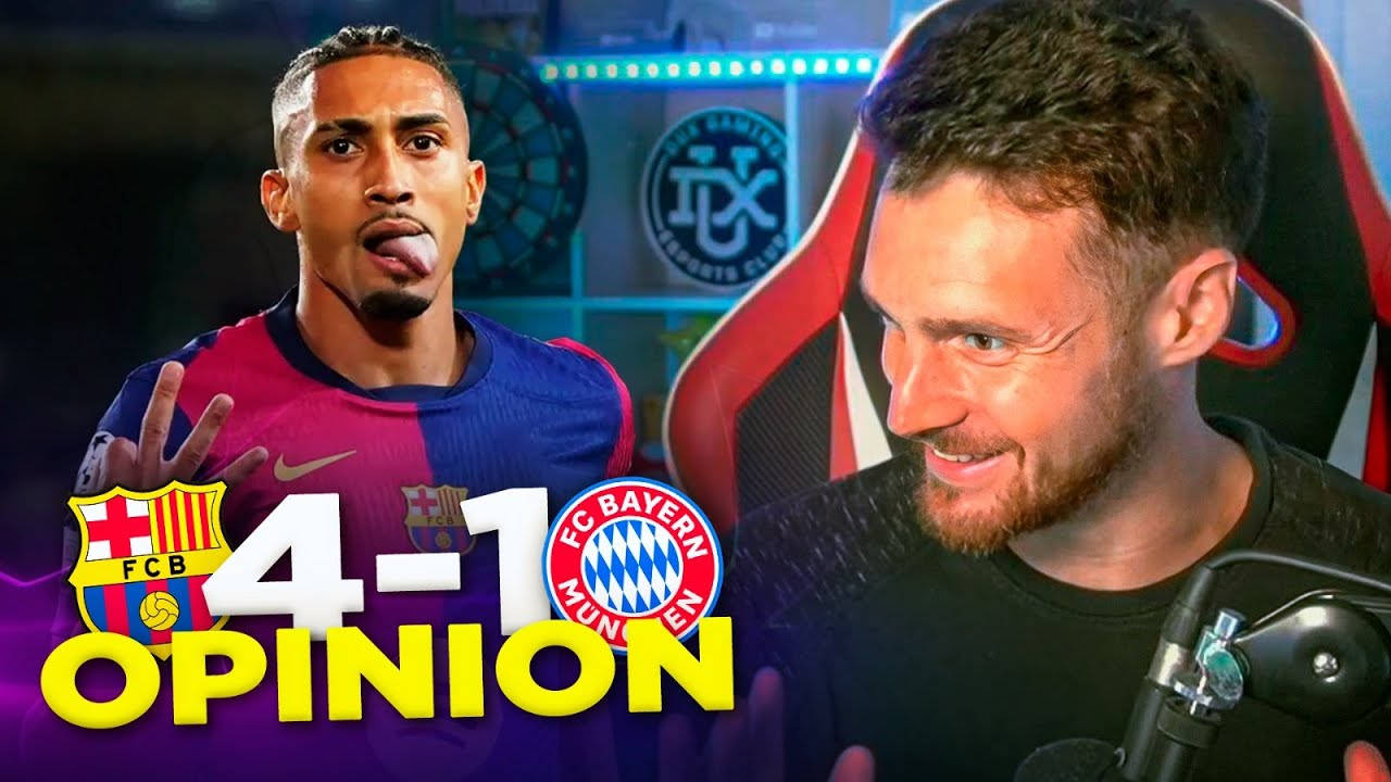 EL FC BARCELONA ATROPELLA AL BAYERN