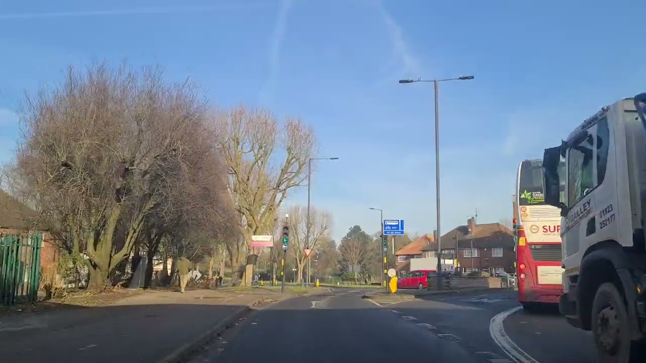 Greenford new test route 2025 real test time 1:25  driving test route