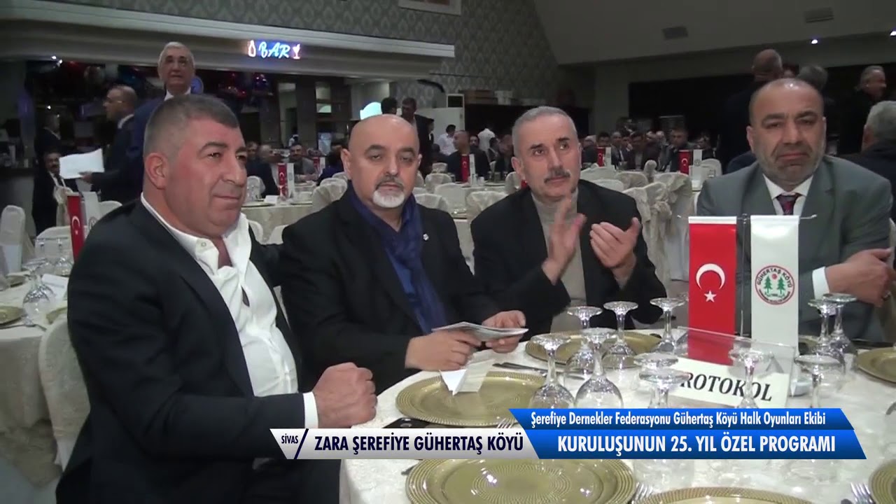 Zara-Şerefiye Gühertaş Köyü Dayanışma ve Kültür Derneği 25. Yıl Özel Programı - İstanbul, Şubat 2020