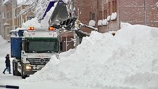 More snow show in Sweden as country gets an extra deep powdering