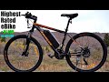 Ancheer Electric Mountain Bike Test & Review