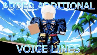 [World Of Stands] Weather Report Voice Lines screenshot 3