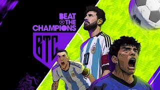 『Beat The Champions』トレーラー (PlayStation, Switch)
アーケードフットボールを極限まで推し進めた『Beat the Champions』で、リズム、スキル、そしてスペシャルアビリティに満ちた爆発的な試合に飛び込み、伝説のプレイヤーたちと対決しよう。瞬時の判断を下しつつ、チャージを溜めてパワーを解き放ち、精密な動きでピッチを支配しよう。タイミングがすべてを変える!
ペナルティエリア外ではファウルが存在しないため、常にアクションが続き、ゴール付近での対決はよりリスキーになり、試合を一瞬で変える決定的な瞬間が生まれていく。クイックマッチでもトーナメントでも、すべての試合がダイナミックで予測不可能!
さらに、アルゼンチンサッカー協会(AFA)の公式ライセンスにより、歴代のアルゼンチン代表チームの選手たちが選択可能!メッシ、マラドーナ、バティストゥータなどなど、数多くのアルビセレステのレジェンドたちとゴールを決め、想像を超えるプレイを繰り広げよう。
『Beat the Champions』は、ワールドカップイヤーに相応しい楽しさを保証する!
© Purple Play LLC 2026. © Whiteboard Games Corp./Whiteboard Games Argentina S.A. All rights reserved.
Licensed to and published by Eastasiasoft Limited. All trademarks are the property of their respective owners. 『Beat The Champions』トレーラー (PlayStation, Switch)