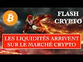Flash CRYPTO Pas De Baisse Des TAUX Et Pourtant Les Liquidités Arrivent Sur Le BITCOIN mp3