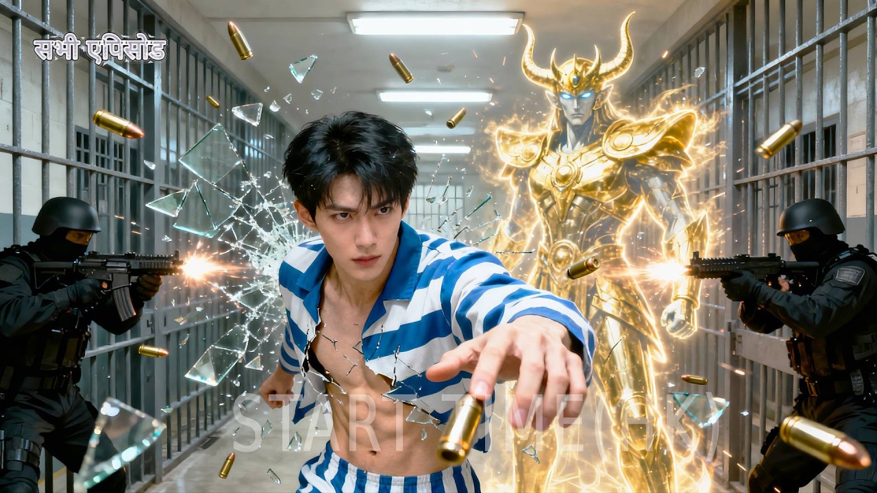 बेकार समझा गया कैदी हाथों से गोलियों की बौछार रोक देता है और क्रोध में सभी योद्धाओं को कुचल देता है!