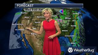 WeatherBug's National Weather Outlook   Oct 24, 2017