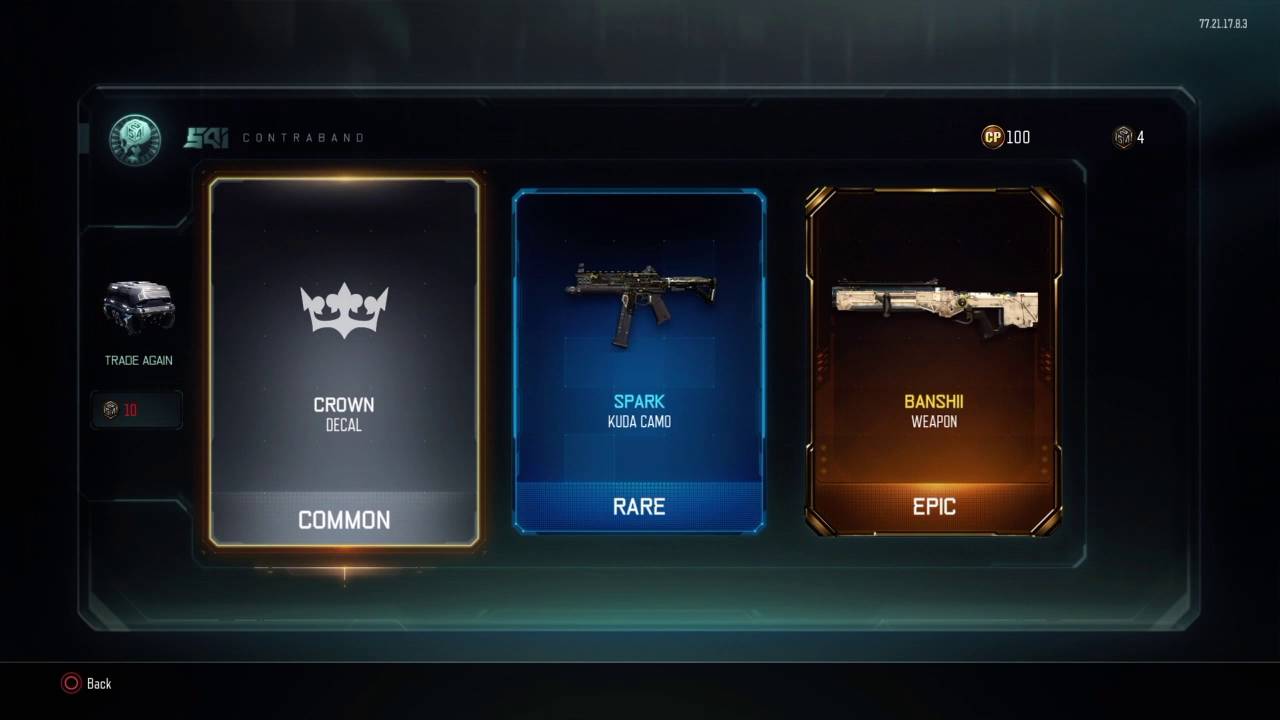 banshii from a common supply drop