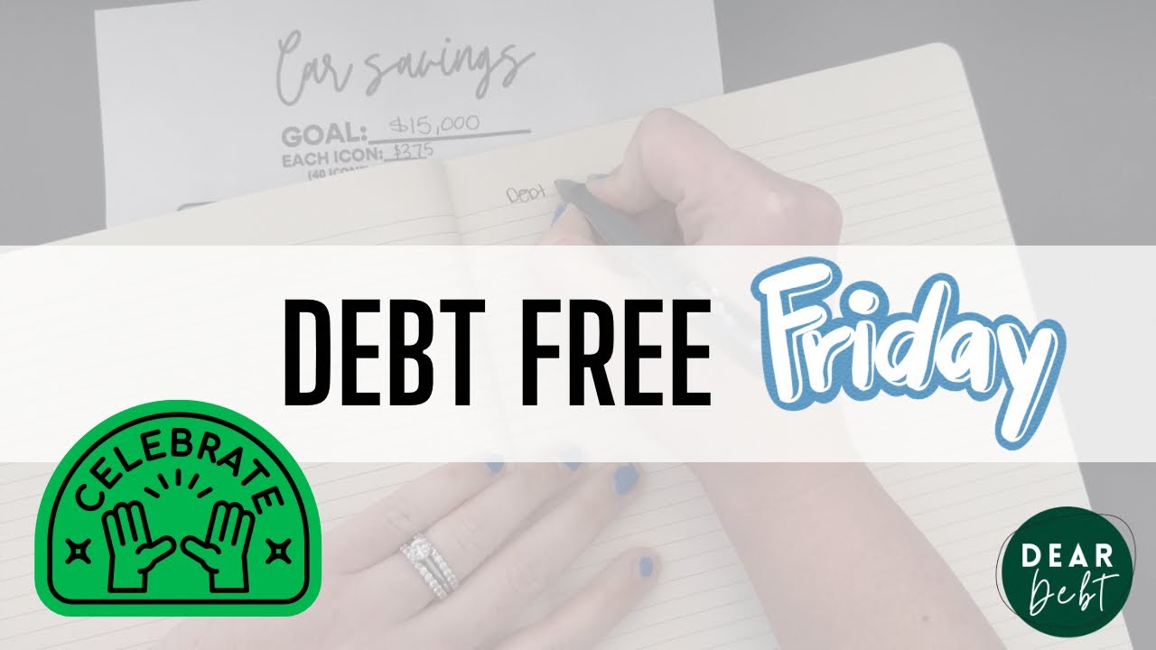 Debt Free Friday | Saving up for a new car in CASH...& making progress on our financial goals weekly