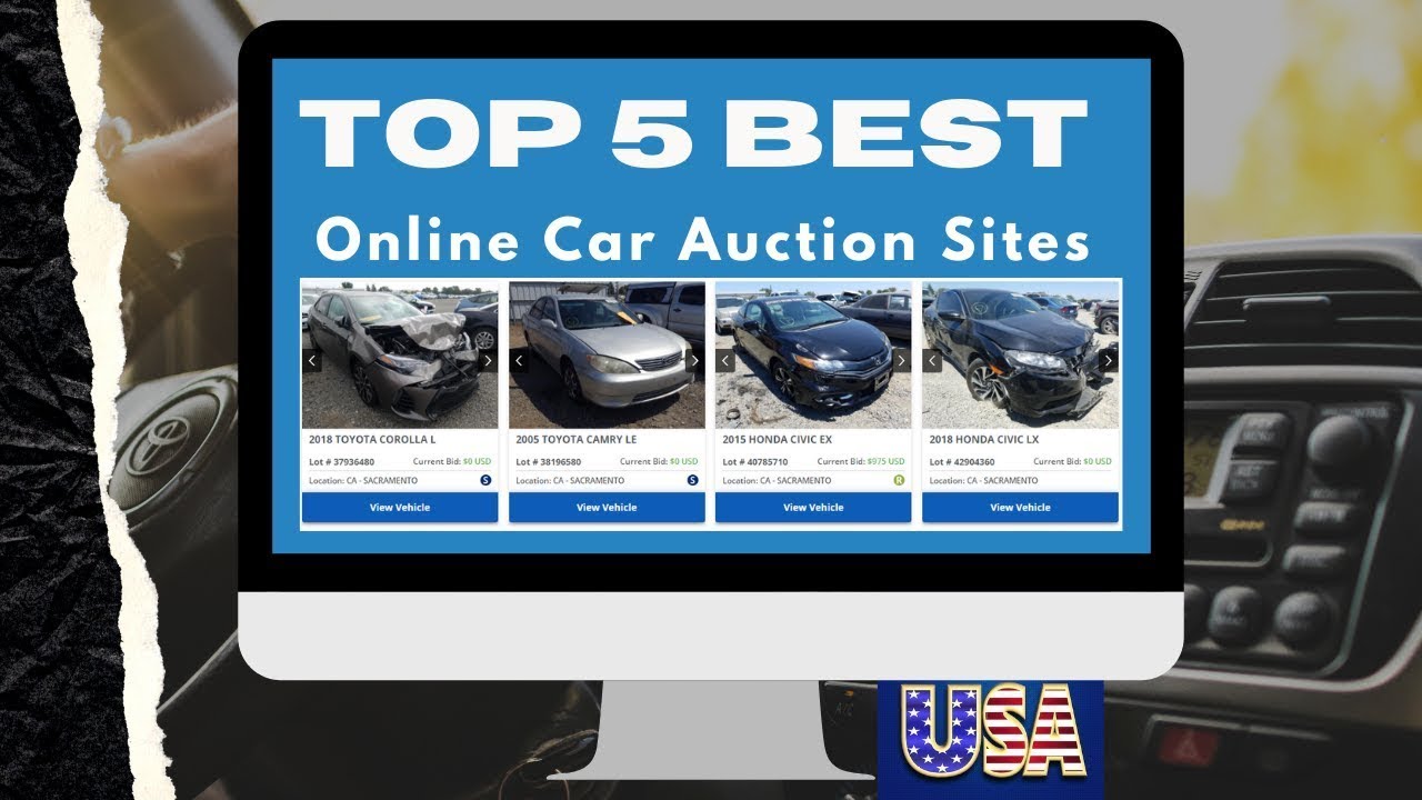 Top 5 Best Online Car Auction Sites USA YouTube