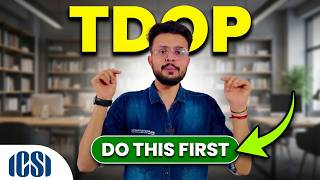 All about TDOP (Three Day Orientation Programme) | Watch Before Registering – Complete Guide & Tips 