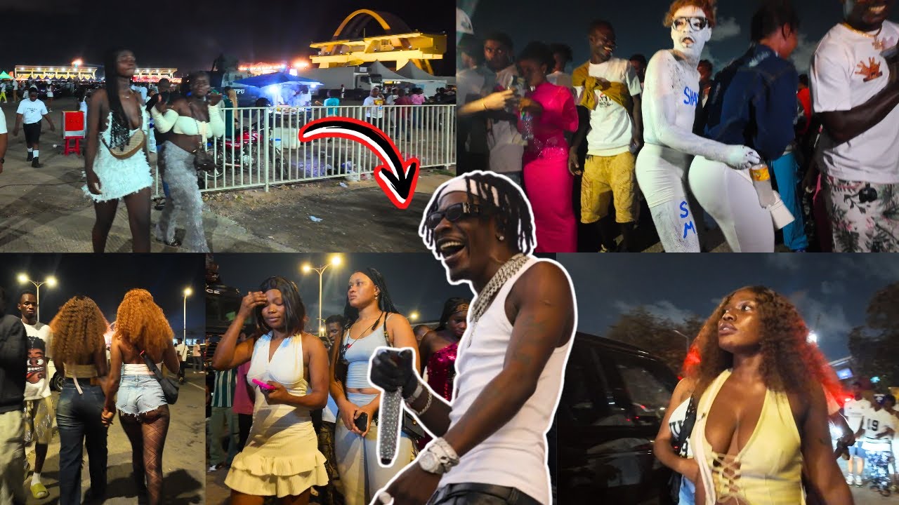 Шатта Уэйл парализовал Аккру! Полная подборка лучших моментов Shatta Fest 2025 на площади Независ...