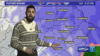 Winter Storm Warnings in effect for NE and Central PA