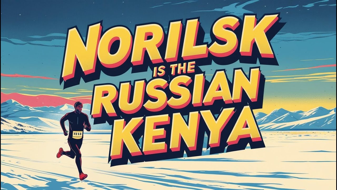 Норильск - северная Кения! Лучшие беговые локации на севере. Norilsk trail. Где бегать в Норильске?