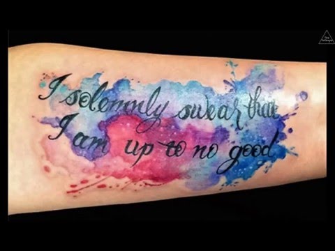 Video: Tatuajes De Acuarela Para Niñas: Fotos Y Descripciones De Tatuajes