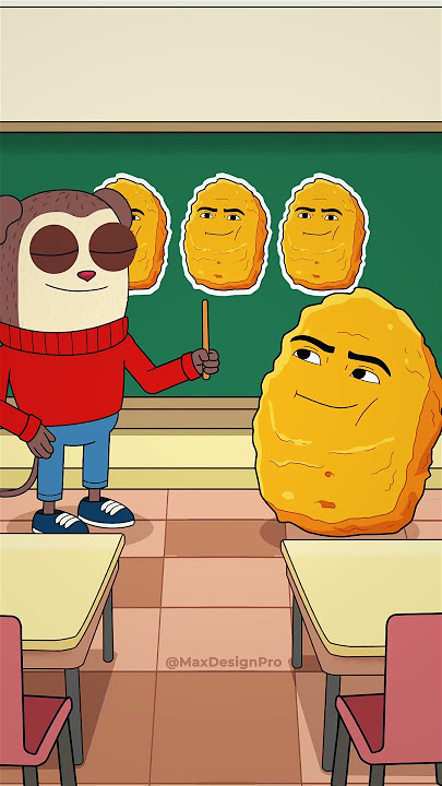 Gegagedigedagedago! Max and Nuggets Dancing in the Classroom!