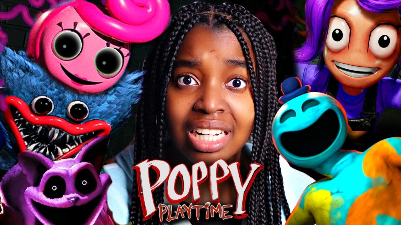 POPPY PLAYTIME MARATHON (Chapters 1-5 FULL GAME)